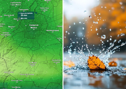 Del 2 al 4 de octubre en CDMX: se esperan acumulados de lluvia superiores a 25 milímetros y descenso de temperatura