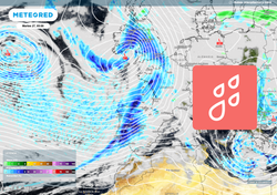 La AEMET activa un aviso rojo por lluvia: entre mañana y el martes llegará el próximo gran frente frío a España