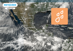 CONAGUA y Meteored prevén el fin de semana un nuevo ciclón tropical que traerá lluvias intensas, oleaje y vientos