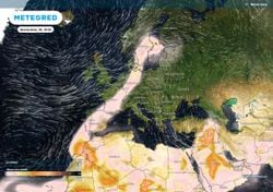 Esta quarta-feira, uma intrusão de poeira do Saara vai ligar Marraquexe a Lisboa e chegar a Estocolmo