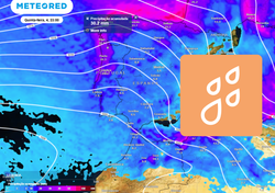 Esta quinta frente fria muito ativa chega a Portugal: chuva até 30 mm, neve e vento; zonas mais afetadas