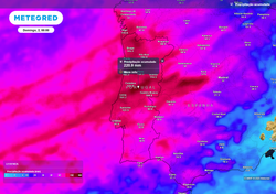 Esta semana Portugal será o país europeu com mais chuva acumulada!