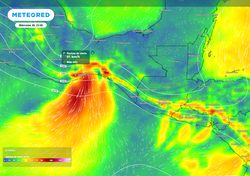 Esta tarde-noche de miércoles: masa de aire ártico, azota con niebla, viento fuertes, ambiente frío y lluvias aisladas
