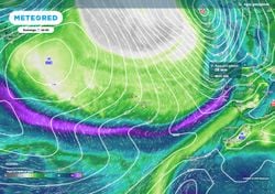 Rio atmosférico chega a Portugal este domingo: humidade das Caraíbas alimentará a chuva prevista!