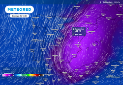 Este Domingo de Ramos habrá una dana con -30 ºC a unos 5500 metros sobre las comunidades mediterráneas