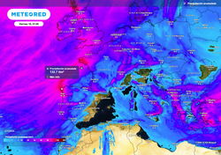 Este rincón de España será el más lluvioso de Europa en los próximos 7 días