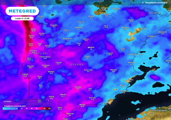 Ya llega el frente de lluvias más adverso de la borrasca Claudia