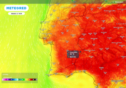 Este sábado prevê-se que as temperaturas subam até 7 ºC em várias regiões do sul de Portugal continental