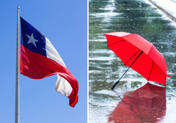 Revisa los días dónde podrían llegar lluvias al centro-sur en Fiestas Patrias
