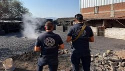 Fenómeno hidrotermal o posible géiser, nace en el patio de una casa en El Salitre, Michoacán, ¿por qué ocurrió?
