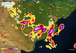 Fin de semana muy caluroso en la provincia de Buenos Aires, con alerta por fuertes tormentas.