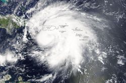 Fiona es ya en el tercer huracán de la temporada en el Atlántico