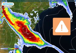 Na próximas horas, formação de ciclone traz riscos de chuvas extremas ao centro-sul