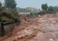 Dopo l'Italia il forte maltempo colpisce la Spagna: alluvioni lampo e violente grandinate