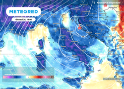 Crollo termico da mercoledì sera: dai 21°C a temperature invernali in 24 ore. Venti di burrasca, le aree più colpite