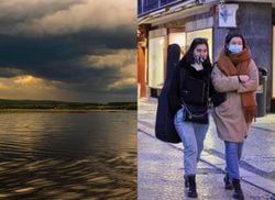 Frente fria, ar frio e chuvas pelo Brasil; confira a previsão para o domingo de Páscoa