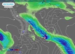 Frente fria e ciclone trazem temporais severos e chuvas intensas em 4 estados