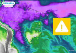Frente fria, temporais e chuvas intensas deixam alertas neste feriado
