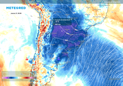 Frío anómalo y heladas en gran parte de Argentina