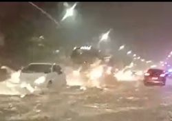 Fuertes lluvias y tormentas provocaron inundaciones en Mar del Plata: los videos