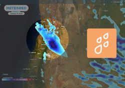 Hasta 10 mm en Santiago: lluvias marcarán el fin de semana en la zona central