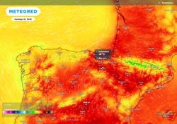 Hasta 36 °C: este domingo las temperaturas se dispararán diez grados por la surada en las comunidades del norte