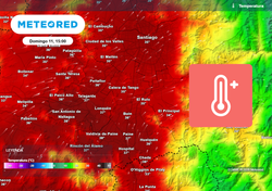 Cerca de 40 °C y posible ola de calor en la Región Metropolitana este fin de semana