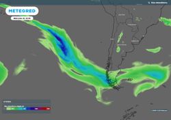 Sistema frontal llegará a Chile para darle un giro al tiempo en esta semana