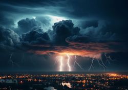 Fuertes lluvias y tormentas eléctricas se prevén hasta el viernes