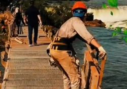 Iguazú: habilitan las renovadas pasarelas de la Garganta del Diablo