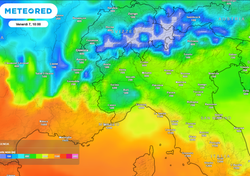 Il meteo la prossima settimana: allerta per il Sud, poi temporanea rimonta dell'anticiclone. Fine settimana freddo?