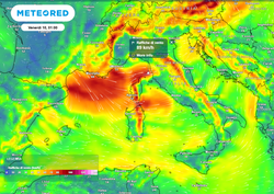 Questa settimana due perturbazioni con pioggia e neve, poi una possibile irruzione di aria fredda