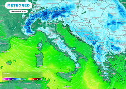 Il meteo in Italia questa settimana: è imminente un calo delle temperature, gelate notturne e neve in queste aree