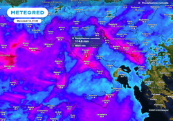 Il meteorologo Luca Lombroso avvisa: dal weekend piogge fino a 100 mm nel Lazio, in Umbria ed altre 4 regioni