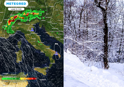 Il meteorologo Luca Lombroso conferma: "precipitazioni in arrivo, una regione potrebbe vedere neve a quote basse