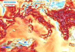 Il modello americano prevede una “cupola di calore” record in Spagna e Portogallo, colpirà l’Italia?