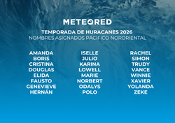 Inicia oficialmente la Temporada de Huracanes en el Pacífico Mexicano 2026