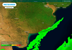 Se instala el frío y se afianzan las probables nevadas en la costa argentina