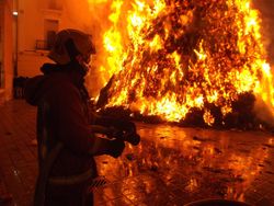 Intensa actividad de incendios forestales en el suroeste de Europa