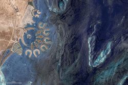 Islas artificiales y arrecifes en el Golfo Pérsico