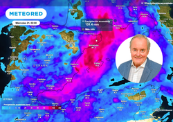 La dana dejará lluvias muy fuertes en varias comunidades