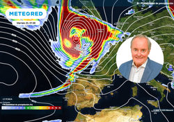 José Antonio Maldonado sobre la borrasca Austen: "un frente dejará 20 l/m2 en el norte peninsular y nieve en Pirineos