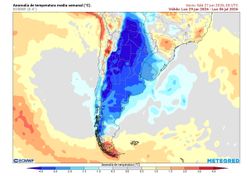 Julio arranca con frío polar: 5 días gélidos sin tregua en Argentina