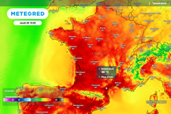 La canicule s'étend encore : près de 40°C !