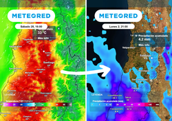 La calma se altera en Santiago: sistema frontal llega al centro de Chile y cambiará el tiempo en la Región Metropolitana