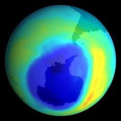La capa de ozono y su papel en el calentamiento del planeta