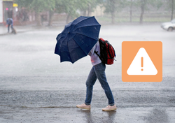 La dana Adam disparará un gran frente de tormentas este domingo en las comunidades mediterráneas
