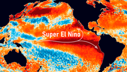 La Met Office avisa: "El fenómeno de El Niño que se avecina es ya oficialmente el más intenso jamás registrado
