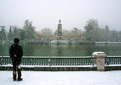 La nieve llega a Madrid, Zaragoza y a otras capitales de provincia; última hora e imágenes