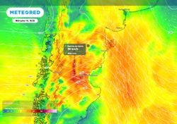 La Patagonia arranca la semana con aire antártico, nevadas y viento: el miércoles habrá ráfagas de más de 85 km/h